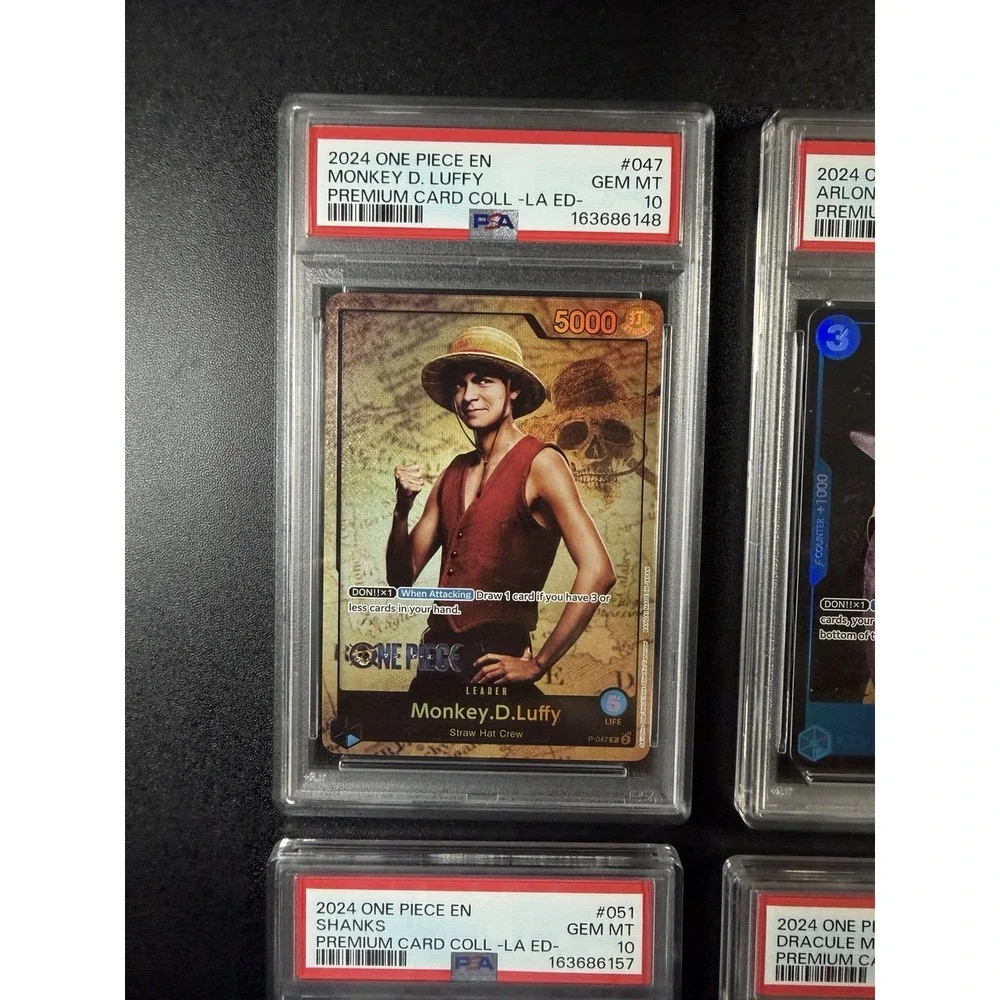 2024 One Piece Premium Card Live Action Set All Cards PSA 10 B1